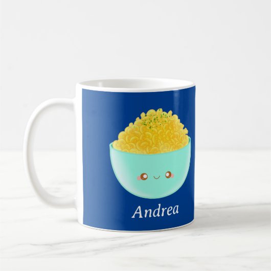 Pasta en kaas koffiemok (Links)