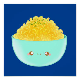 Pasta en kaas perfect poster