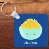 Pasta en kaas sleutelhanger (Voorkant)