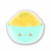 Pasta en kaas sticker (Voorkant)