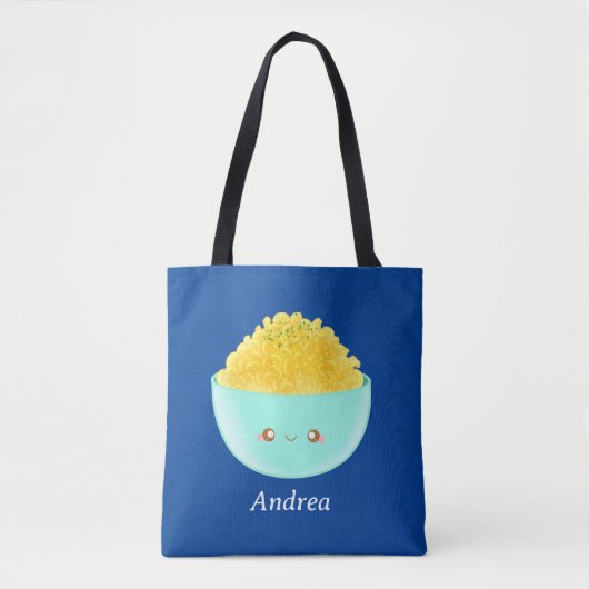 Pasta en kaas tote bag (Voorkant)