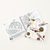 Pasta Food Chef Cook Recipe Notitieboek (Binnen)