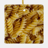 Pasta Fusilli Noodles Keramisch Ornament (Voorkant)