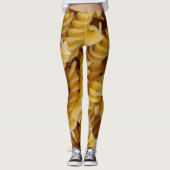 Pasta Fusilli Noodles Leggings (Voorkant)