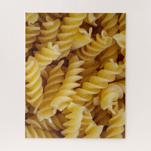 Pasta Fusilli Noodles Legpuzzel (Verticaal)