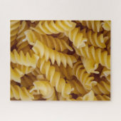 Pasta Fusilli Noodles Legpuzzel (Horizontaal)