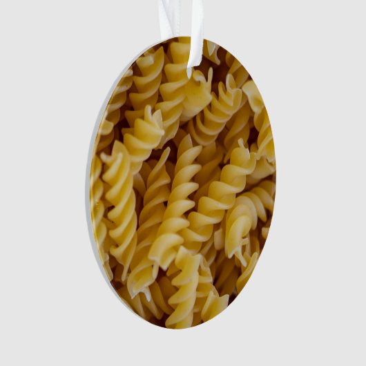 Pasta Fusilli Noodles Ornament (voorkant)