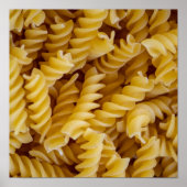 Pasta Fusilli Noodles Poster (Voorkant)