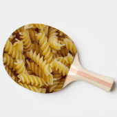 Pasta Fusilli Noodles Tafeltennisbatje (Zijkant)