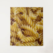 Pasta Fusilli Noodles Wandkleed (Voorkant)
