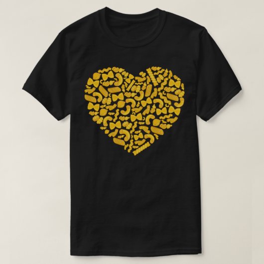 Pasta Hart T-shirt (Design voorkant)