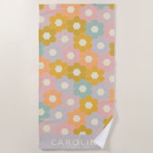  pasta-hexagon ventilator op maat strandlaken (Voorkant)