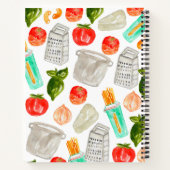 Pasta Italiaans kookboek Recipbook Notitieboek (Achterkant)