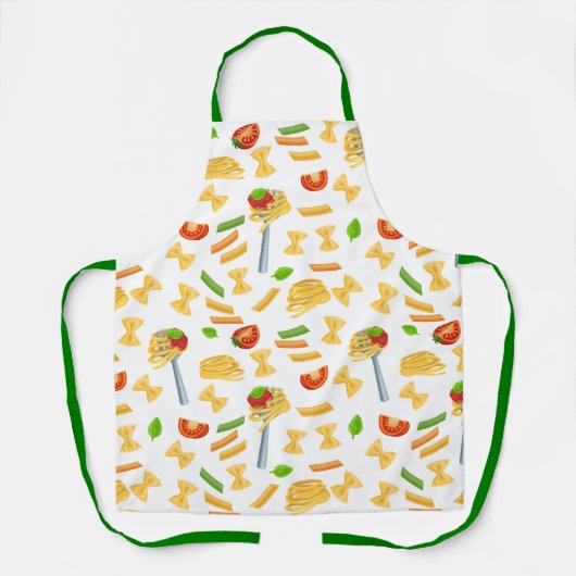 Pasta Italiaans Schort (Voorkant)