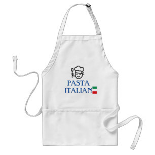 Pasta Italiano — Italiaanse vlag Standaard Schort
