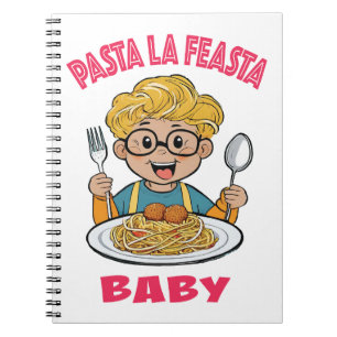 Pasta La Feasta Baby Notitieboek