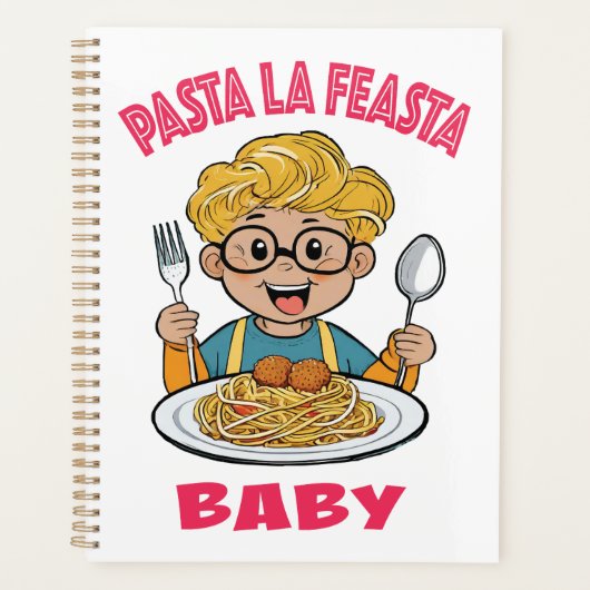 Pasta La Feasta Baby Planner (Voorkant)