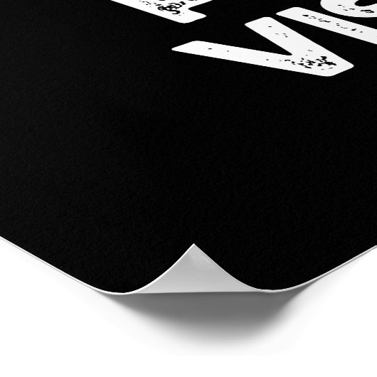 Pasta-la-vista Baby Funny Food Pasta Pun Dark BG Poster (Hoek)