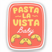 PASTA LA VISTA BABY STICKER (Voorkant)
