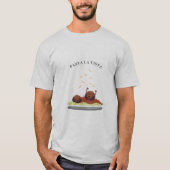 Pasta La Vista! (licht) T-shirt (Voorkant)
