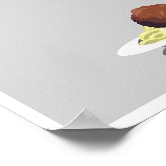 Pasta La Vista! Poster (Hoek)