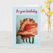 **** PASTA LOVER'S *** SCHATTIGE ** VERJAARDAG *** KAART (Gele Bloem)