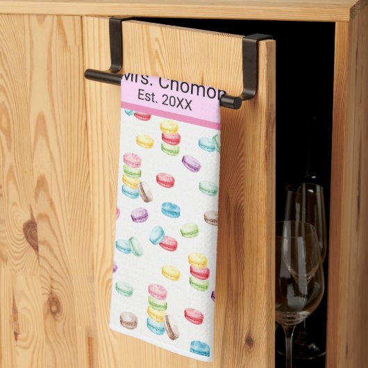 pasta Macaron Kitchen Towel Theedoek (Derde Gevouwen)