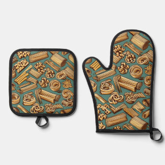 Pasta magie ovenwant & pannenlap set