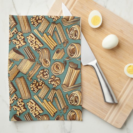 Pasta magie theedoek (Quarter Fold)