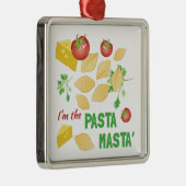 Pasta Masta Metalen Ornament (Rechts)