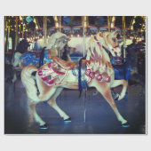  pasta Merry Go Round Carrousel Foto Cadeaupapier (Vlak)