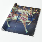  pasta Merry Go Round Carrousel Foto Cadeaupapier (Uitgerold)