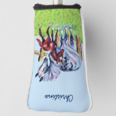  pasta met kleurcode liefhebbend moederpaard golfheadcover (Draai 90)