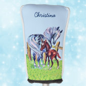  pasta met kleurcode liefhebbend moederpaard golfheadcover