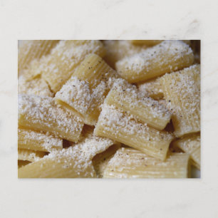 Pasta met Parmesan Cheese Briefkaart