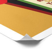 Pasta Namen Keuken Kunst poster (Hoek)