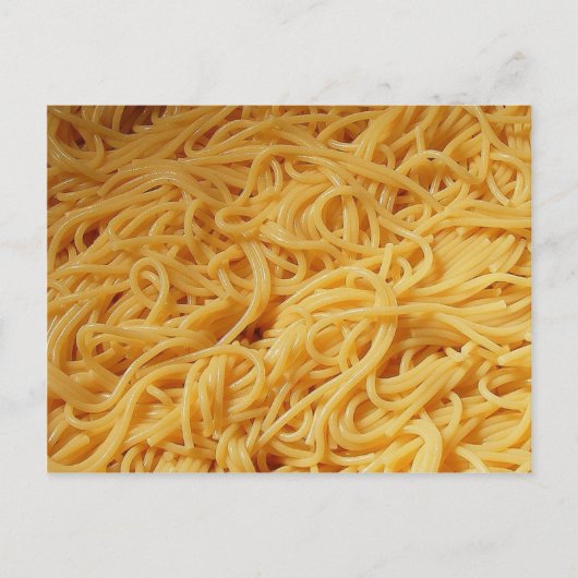 Pasta Night Dinner Invite Briefkaart (Voorkant)