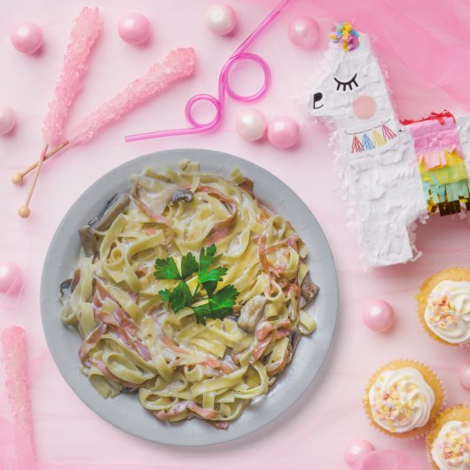 pasta papieren bordje (Feest)