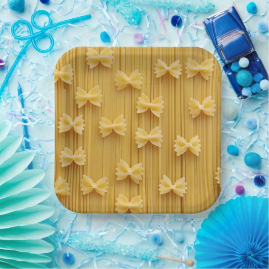 Pasta Paradise Borden Papieren Bordje (Feest)