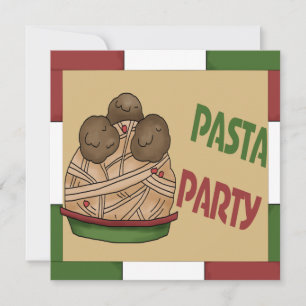 Pasta Partij Kaart
