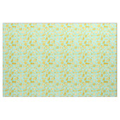 Pasta patroon blauw en beige stof (Fat Quarter)