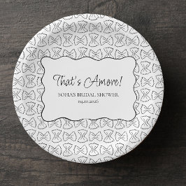 Pasta Patroon Dat Is Amore Italiaans Bruidsmeisje  Papieren Bordje