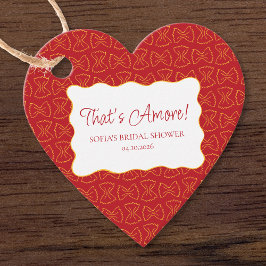 Pasta Patroon Dat's Amore Italiaanse Bruidsdouche Bedankjes Labels
