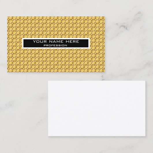 Pasta-patroon Visitekaartje (Voorkant / Achterkant)