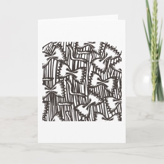 Pasta Pattern Pasta Lover Pasta Patronen Kaart (Voorkant)