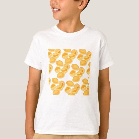 Pasta Pattern Pasta Lover Pasta Patronen T-shirt (Voorkant)
