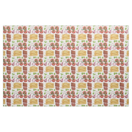 Pasta Pattern-structuur Stof (Fat Quarter)