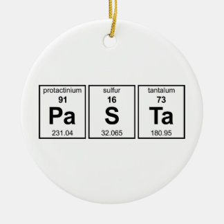 PaSTa Periodieke tabel Keramisch Ornament