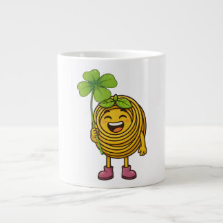 Pasta Polo – Lucky  with Clover -Shirt Grote Koffiekop