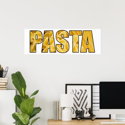 Pasta Poster (Thuiskantoor)